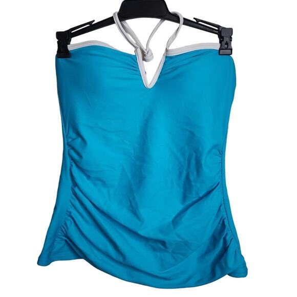 Calvin Klein Halter Tankini Swim Top, NWT, Medium - Picture 3 of 7